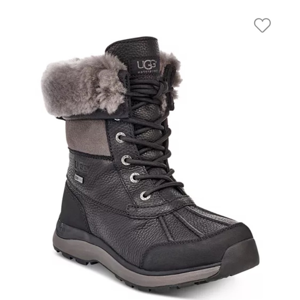 Women's Adirondack Round Toe Leather & Suede Waterproof Booties